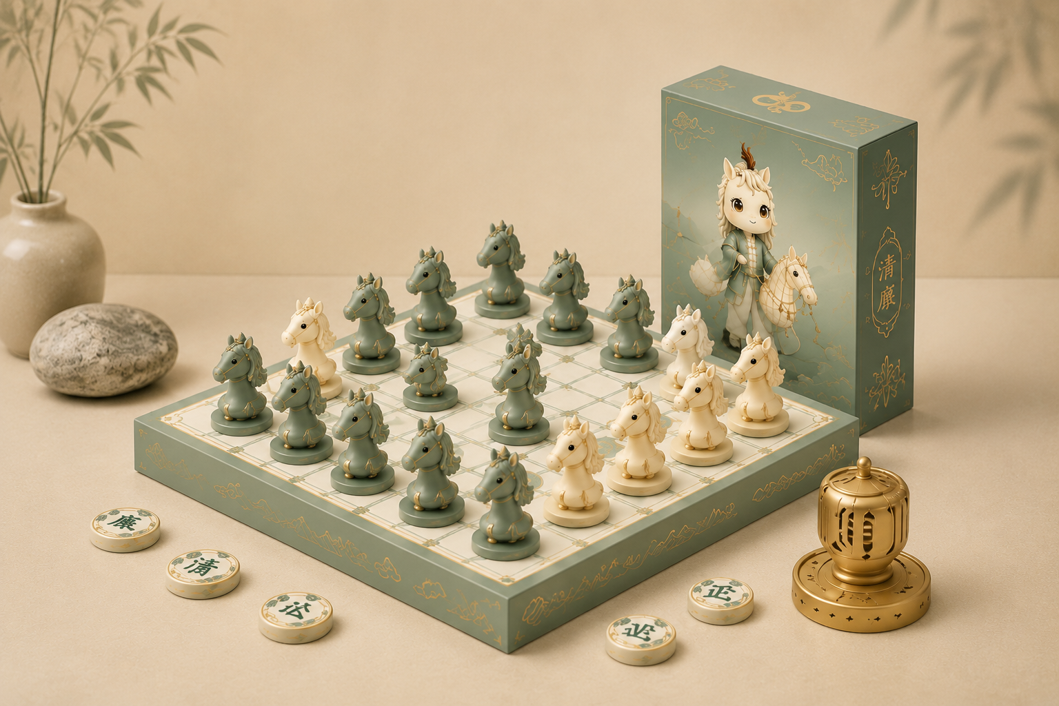 定步马灯棋全景