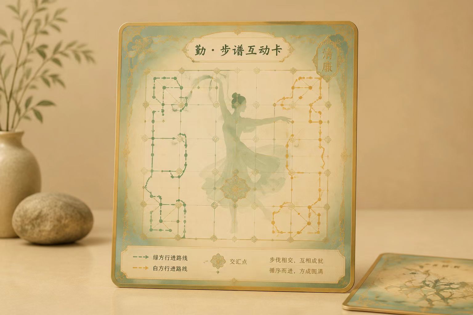 马灯步谱互动卡实拍